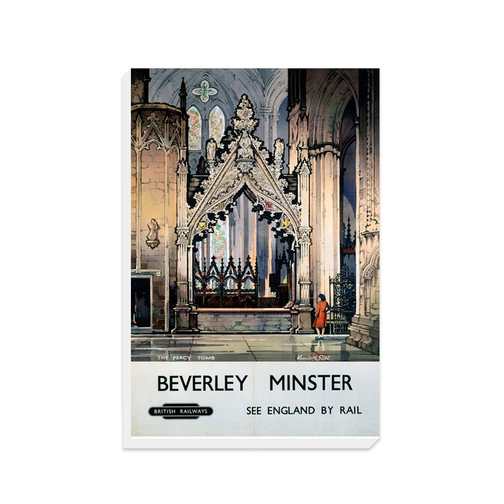 Beverley Minster - The Percy Tomb - Canvas