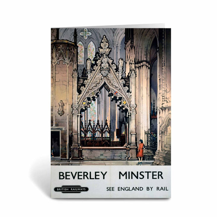 Beverley Minster - The Percy Tomb Greeting Card