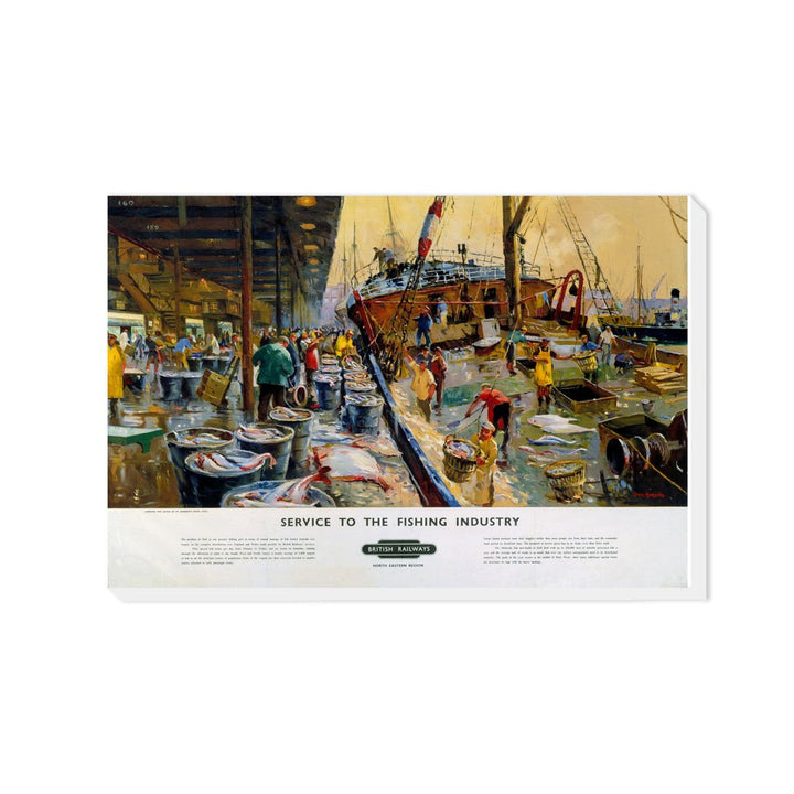 Service to the Fishing Industry - Canvas