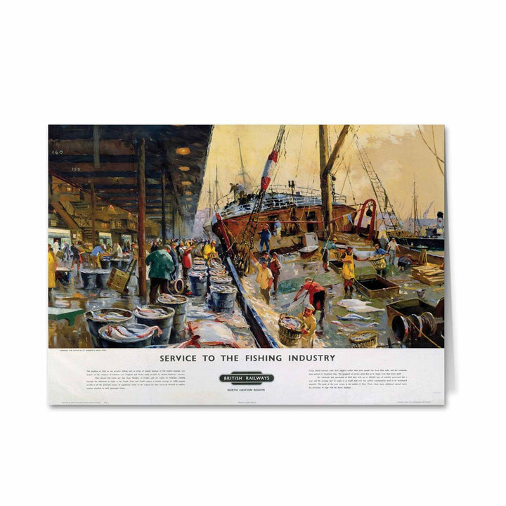 Service to the Fishing Industry Greeting Card