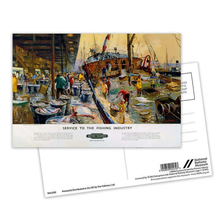 Service to the Fishing Industry Postcard Pack of 8