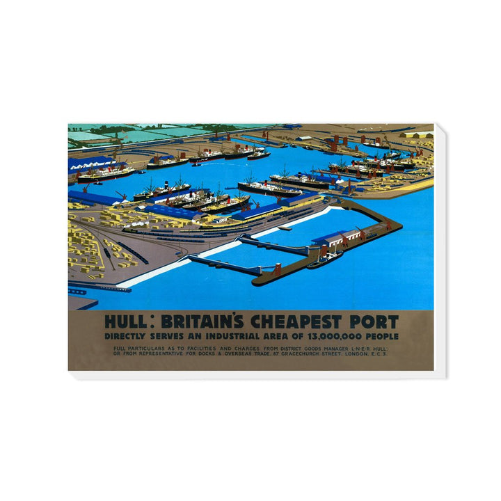 Hull Britain's Cheapest port - Canvas