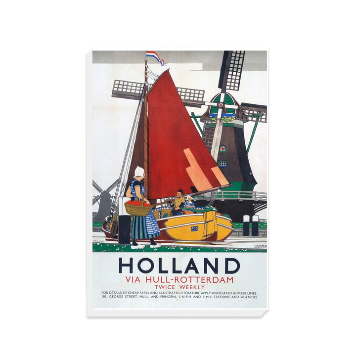 Holland via Hull - Rotterdam - Canvas