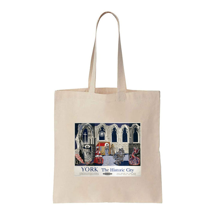 York, the Historic City - Canvas Tote Bag