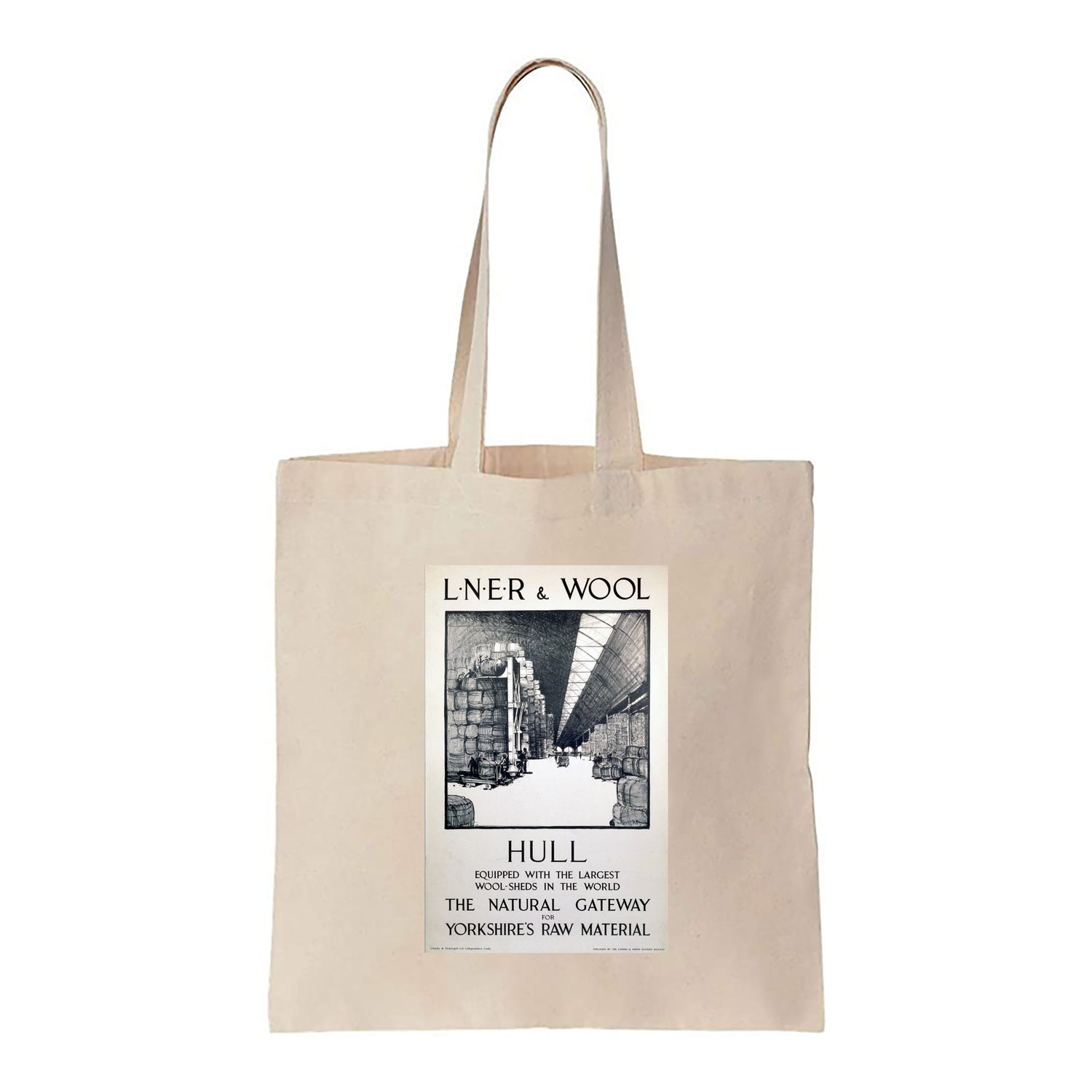 LNER and Wool - Hull - Canvas Tote Bag