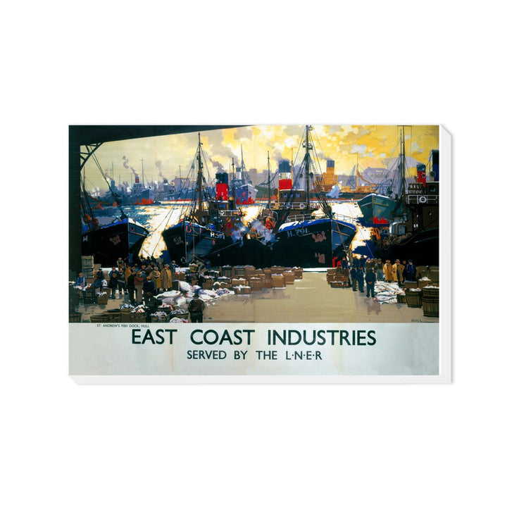 East Coast Industries, Fish Dock Hull - Canvas