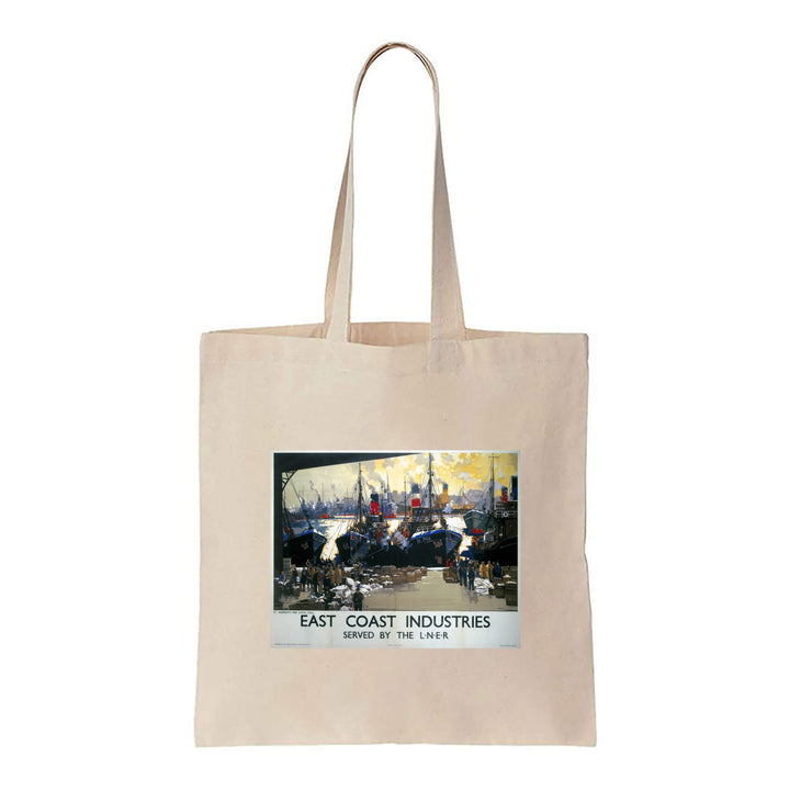 East Coast Industries, Fish Dock Hull - Canvas Tote Bag