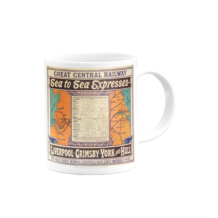 Sea to Sea Express, Liverpool - Grimsby - York and Hull Mug