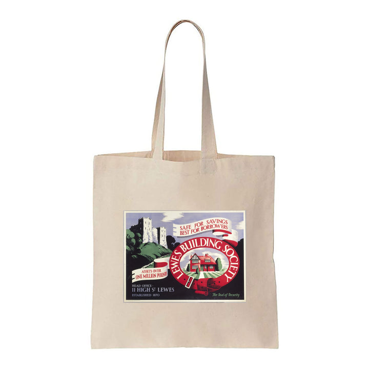 Lewes Building Society - Seal of Security - Canvas Tote Bag