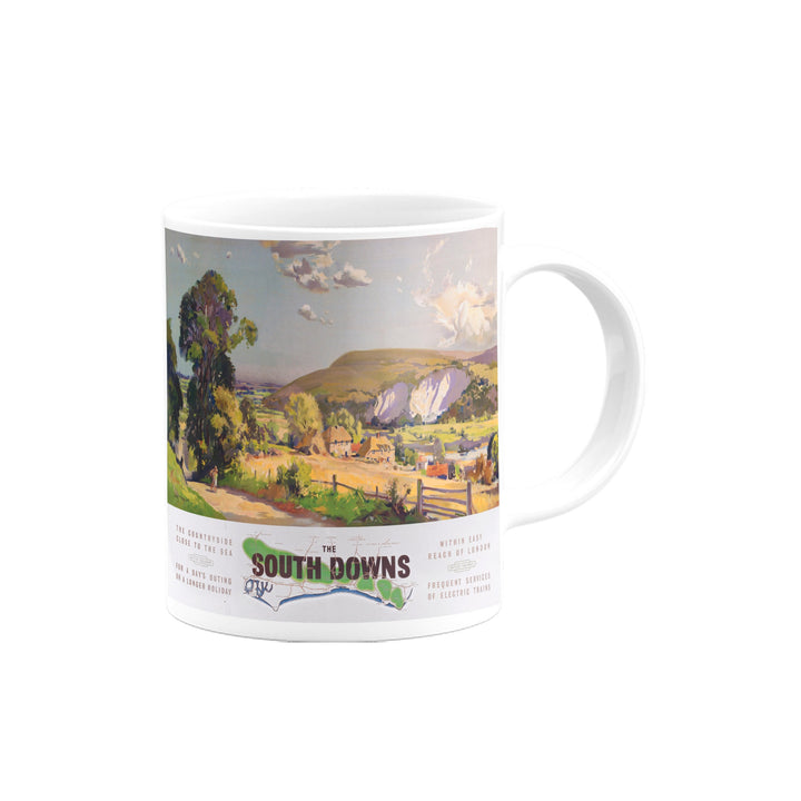 The South Downs - Southern Railway Mug