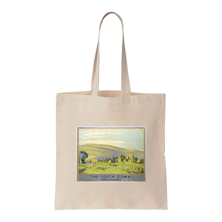 The South Downs - Southern Railway - Canvas Tote Bag