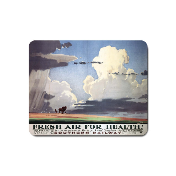 Fresh Air for Health - Southern Railway - Mouse Mat