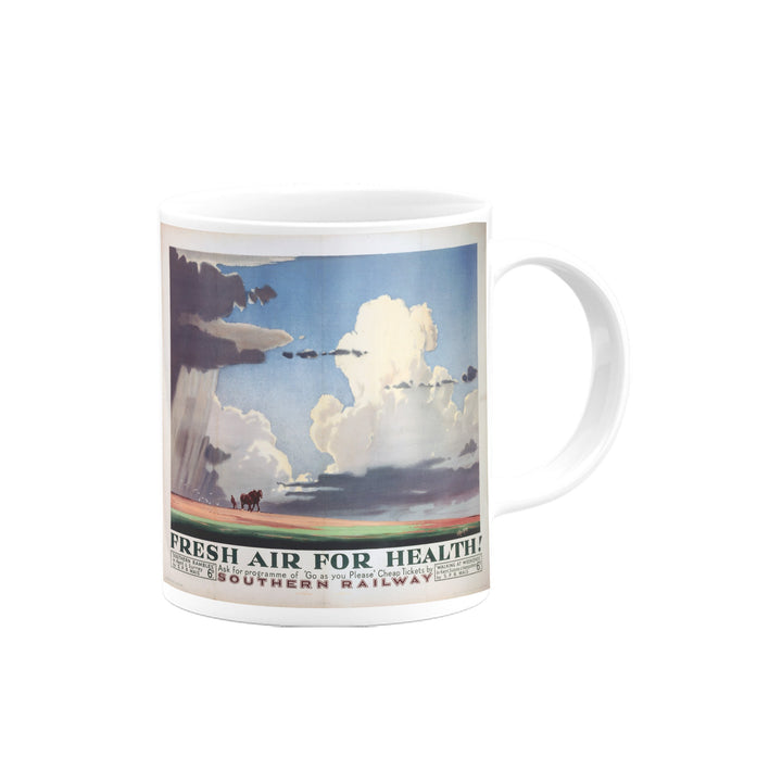 Fresh Air for Health - Southern Railway Mug