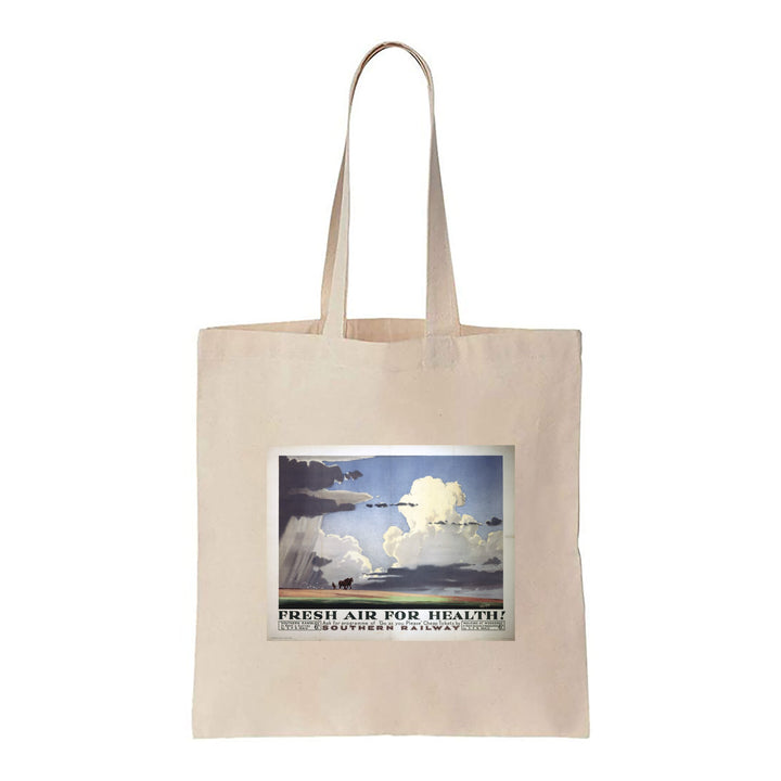 Fresh Air for Health - Southern Railway - Canvas Tote Bag