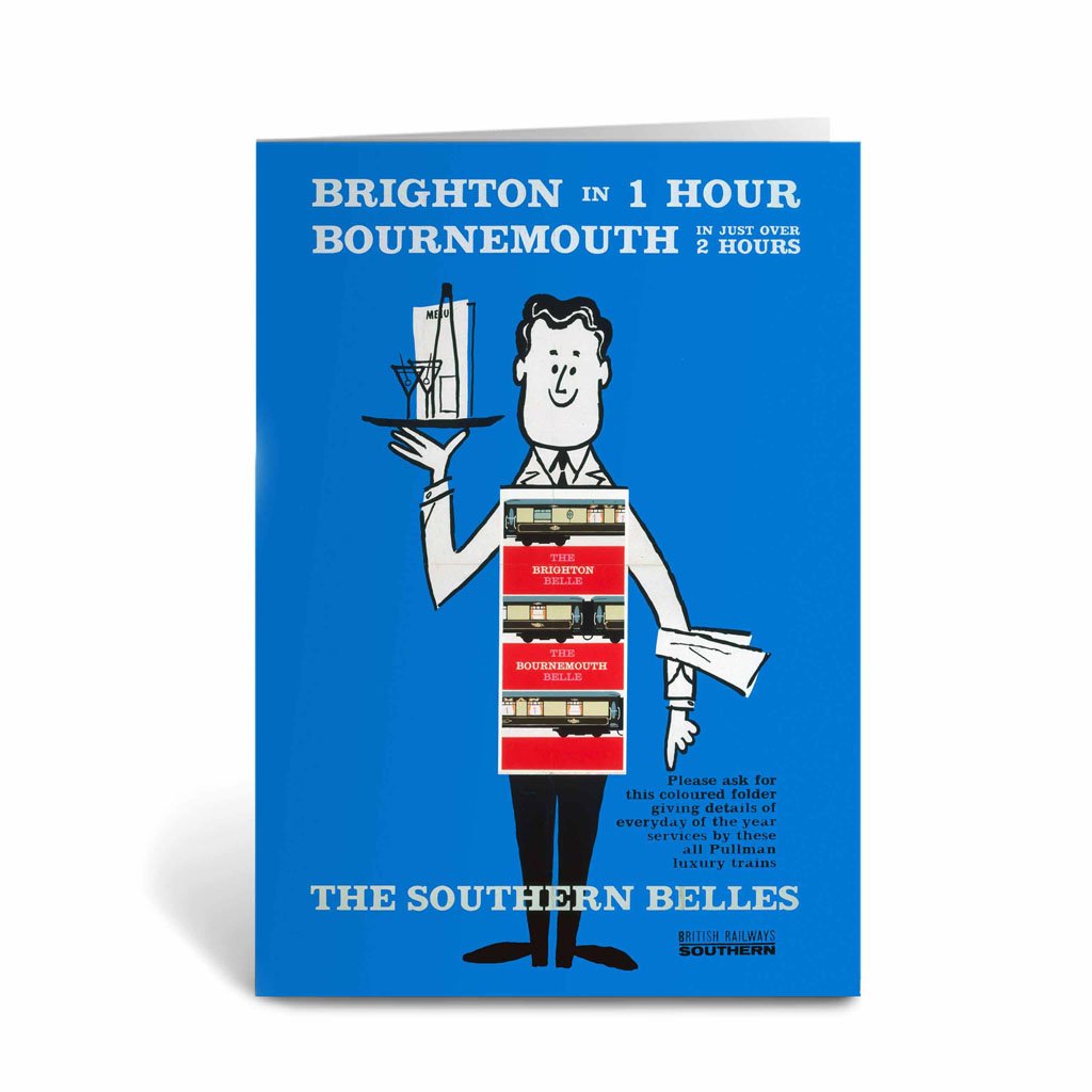 Southern Belles - Brighton and Bournemouth Greeting Card