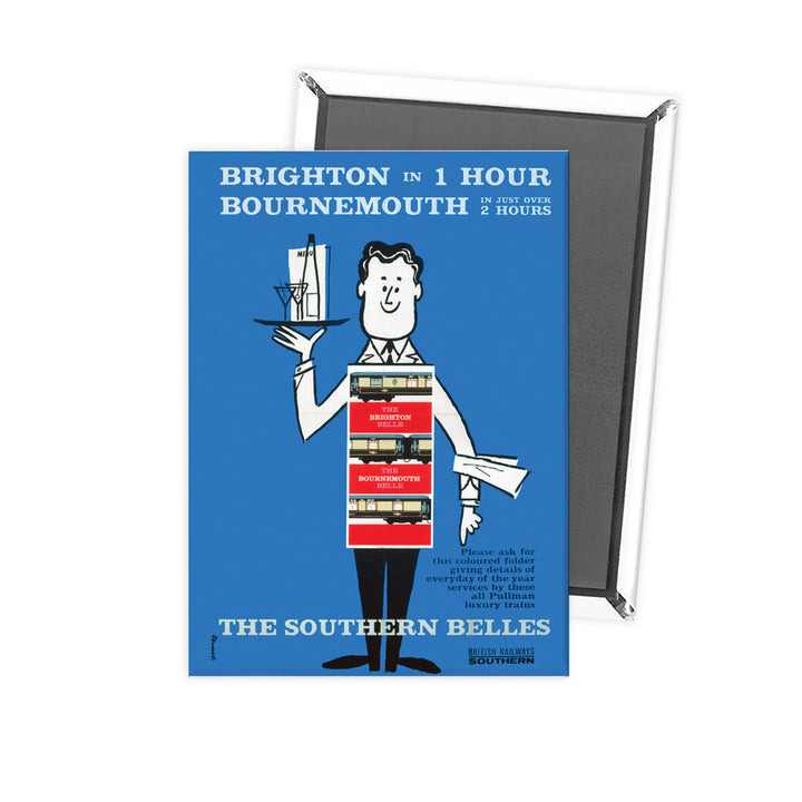 Southern Belles - Brighton and Bournemouth Fridge Magnet