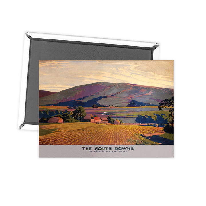 The South Downs - Southern Railway Fridge Magnet
