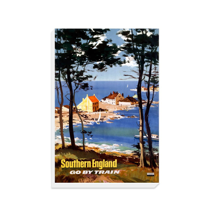 Southern England Go By Train - Canvas