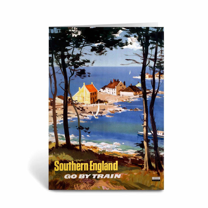 Southern England Go By Train Greeting Card