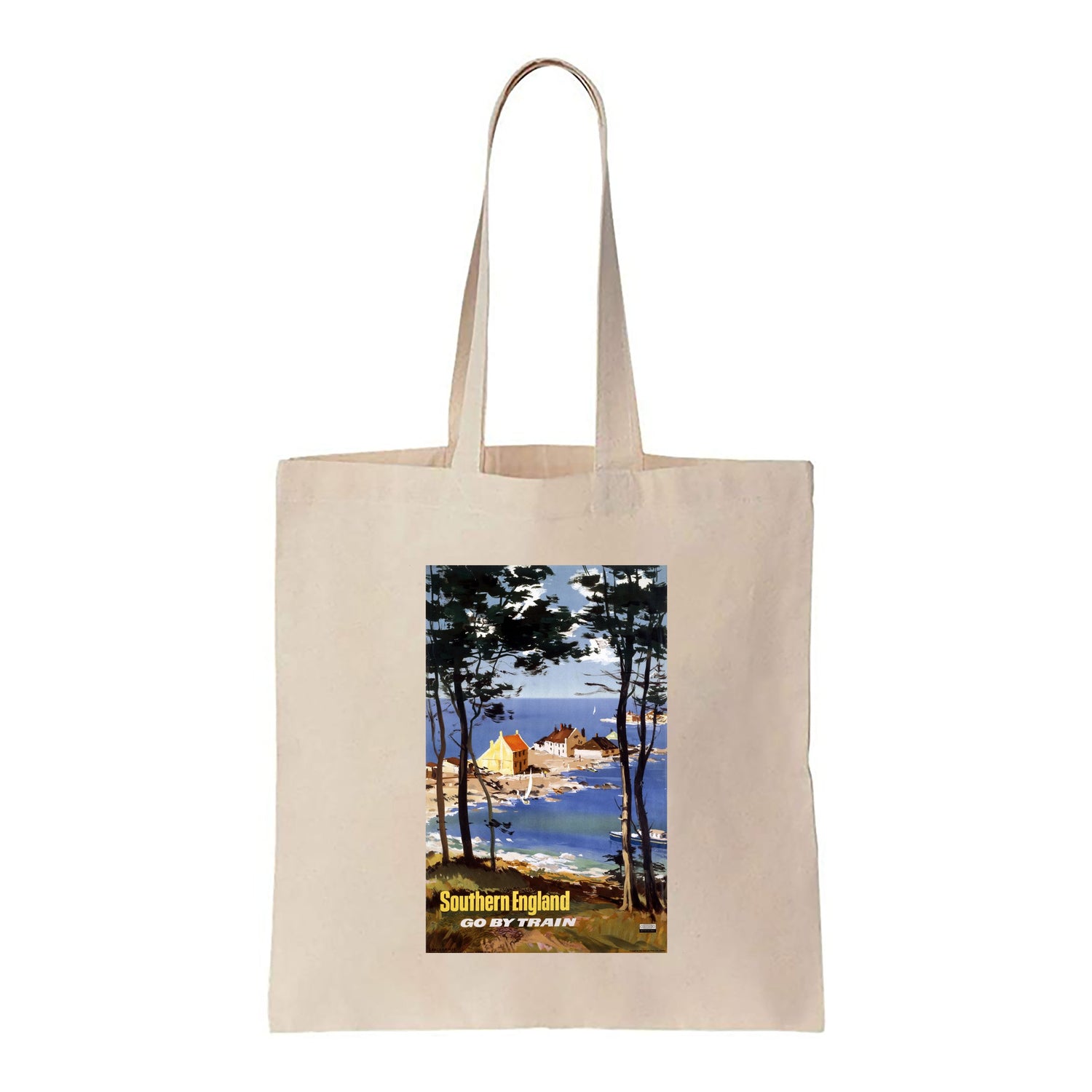 Southern England Go By Train - Canvas Tote Bag