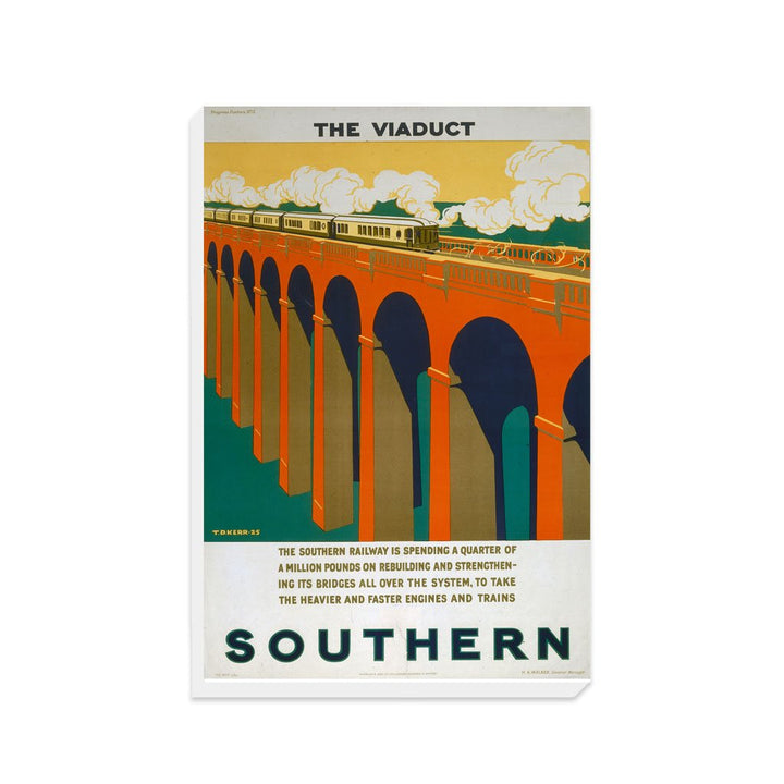 The Viaduct - Southern Railway - Canvas