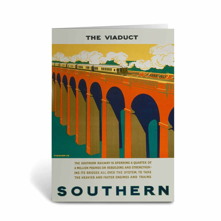 The Viaduct - Southern Railway Greeting Card