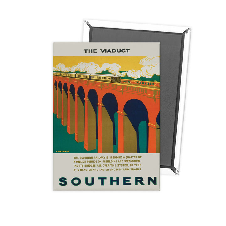The Viaduct - Southern Railway Fridge Magnet