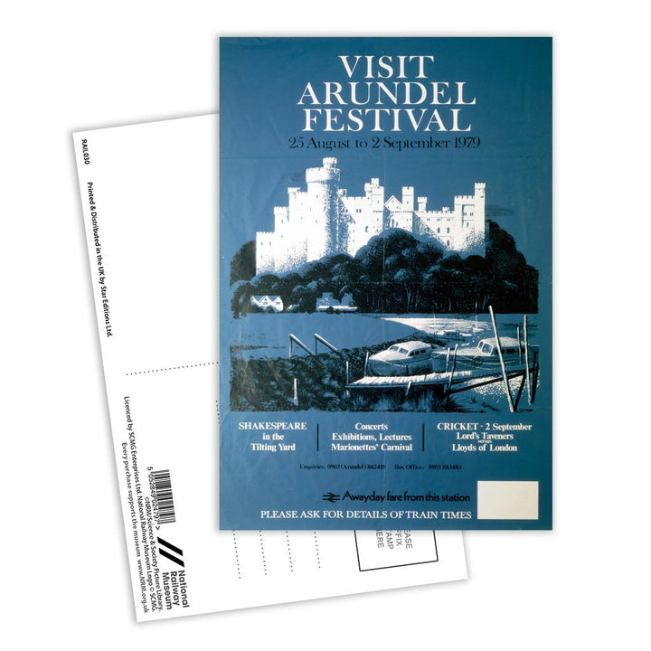 Arundel Festival Postcard Pack of 8