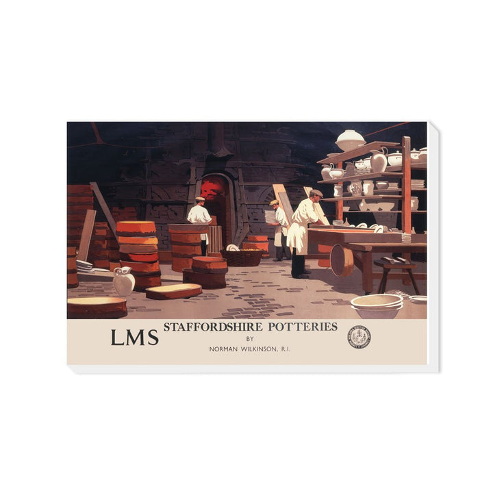 Staffordshire Potteries - Canvas