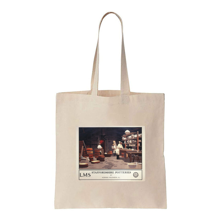 Staffordshire Potteries - Canvas Tote Bag