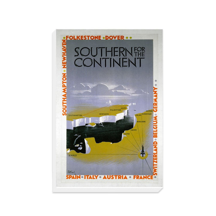 Southern for the Continent - Canvas