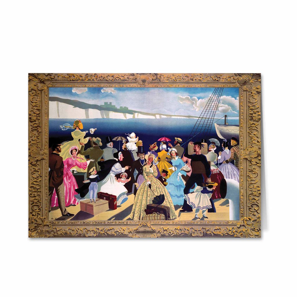 The White Cliffs of Dover Greeting Card
