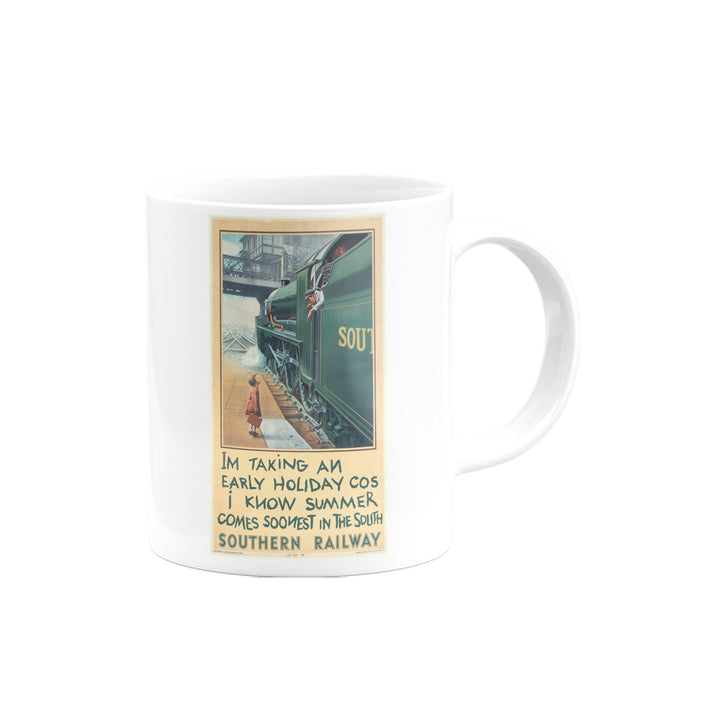 Summer Comes Soonest in the South - Southern Railway Mug
