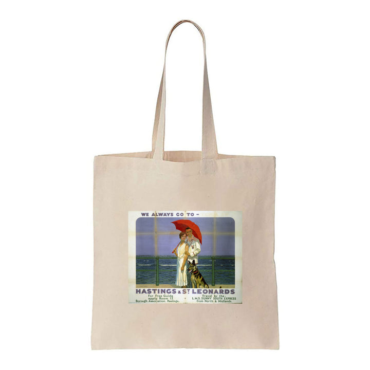 Hastings and St Leonards - Canvas Tote Bag
