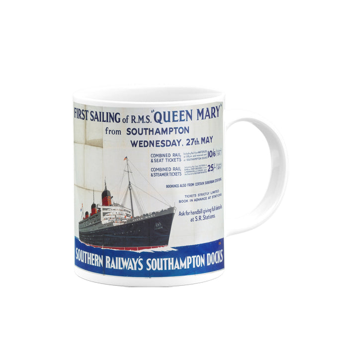 Southampton Southern Railway Queen Mary Mug