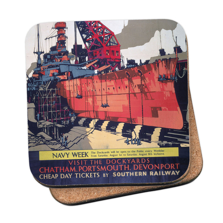 Visit Dockyards Chatham, Portsmouth, Devonport Coaster