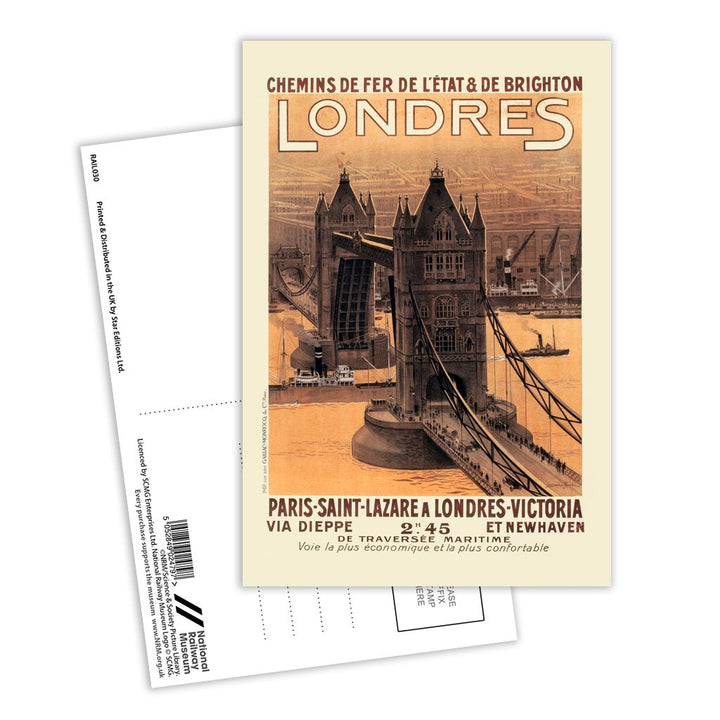 Londres Postcard Pack of 8