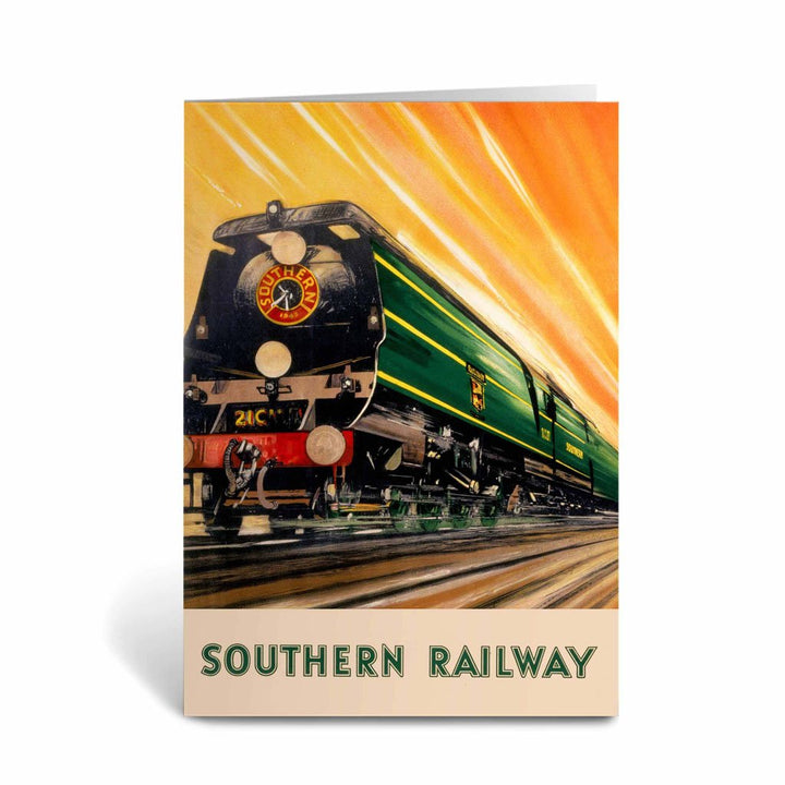 Southern Railway - Locomotive Greeting Card