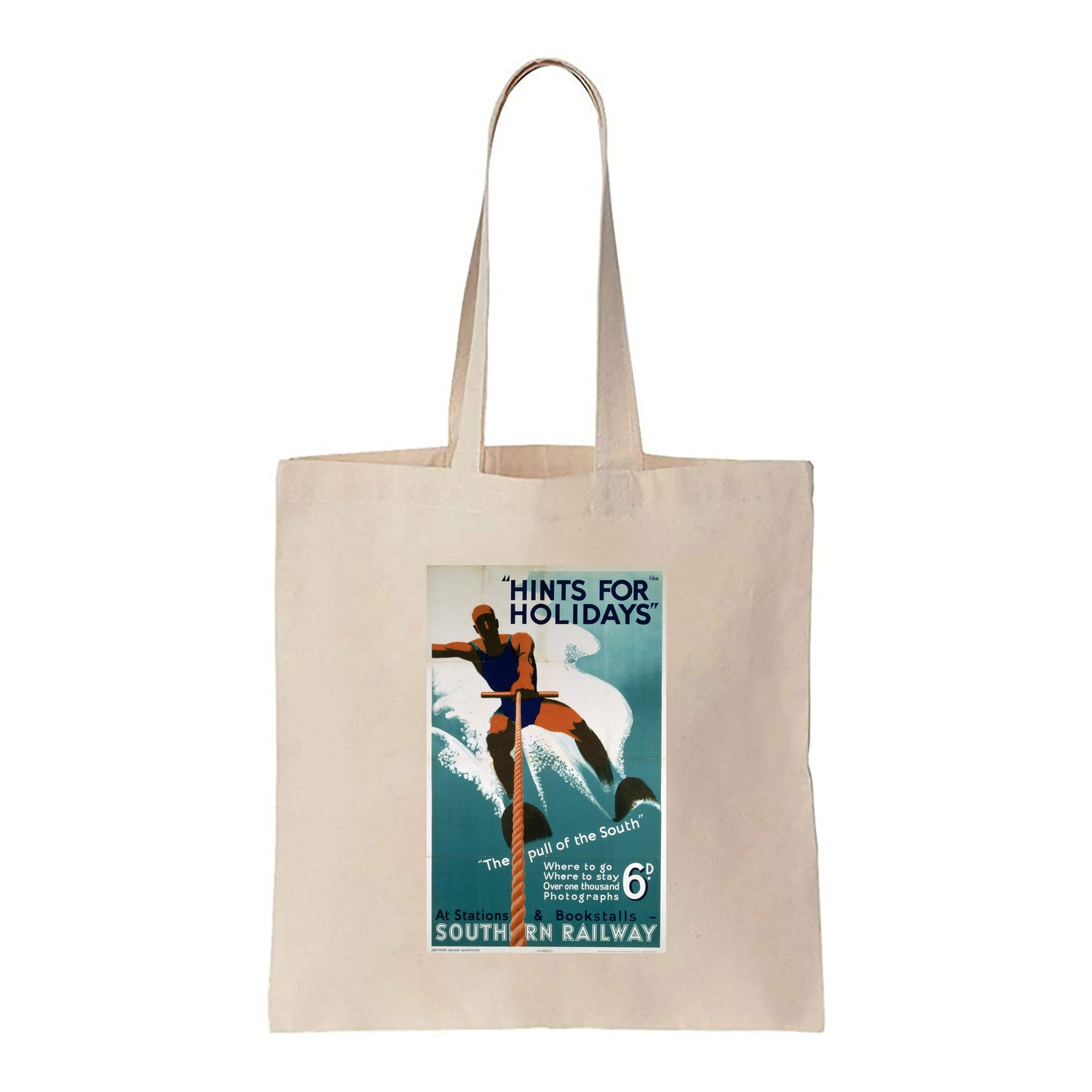 Hints for Holidays - Southern Railway - Canvas Tote Bag