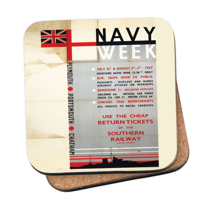 Navy Week - Plymouth, Portsmouth, Chatham Coaster