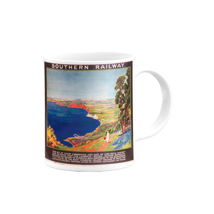 Southern Railway Lyme Regis Dorset, Devon Mug