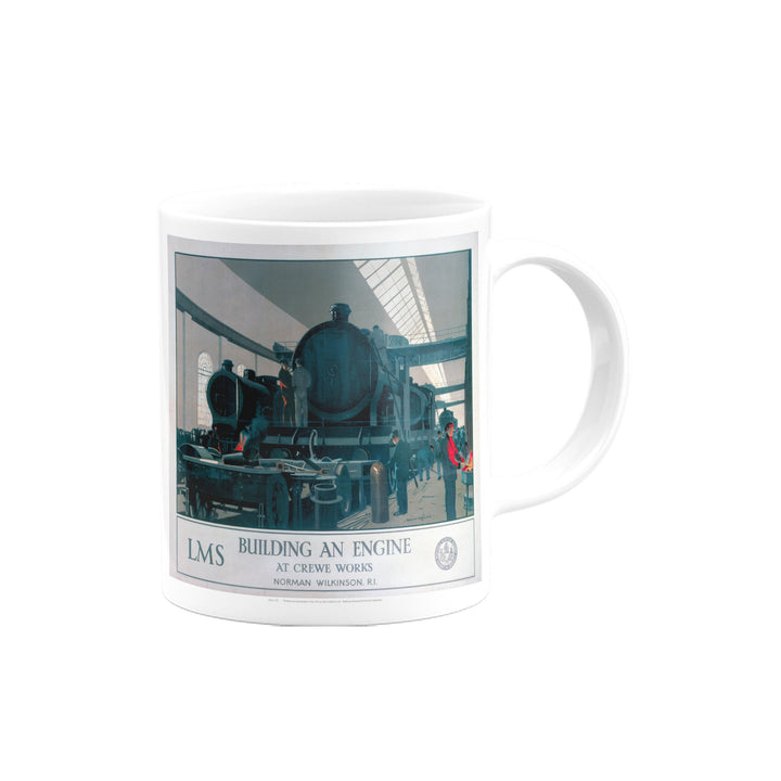 Building an Engine at Crewe Works Mug