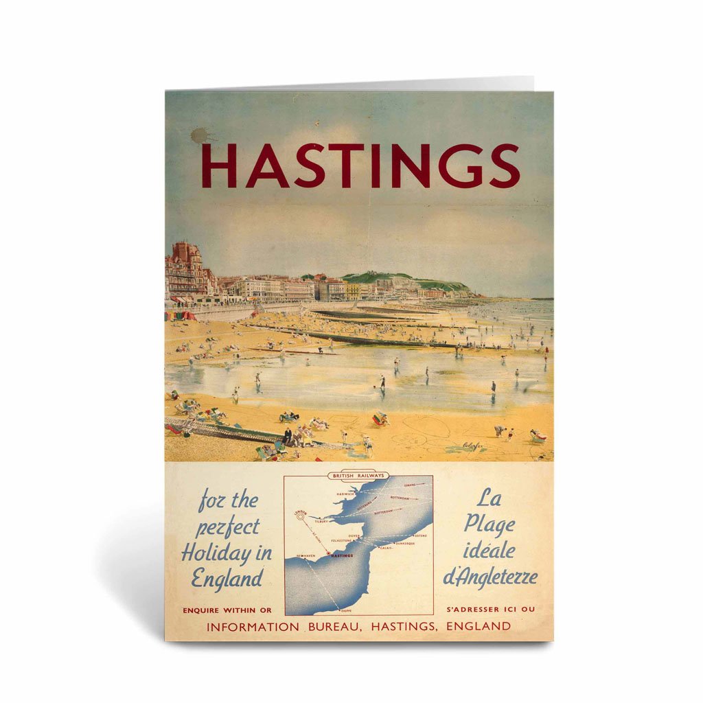 Hastings - Perfect Holiday in England Greeting Card