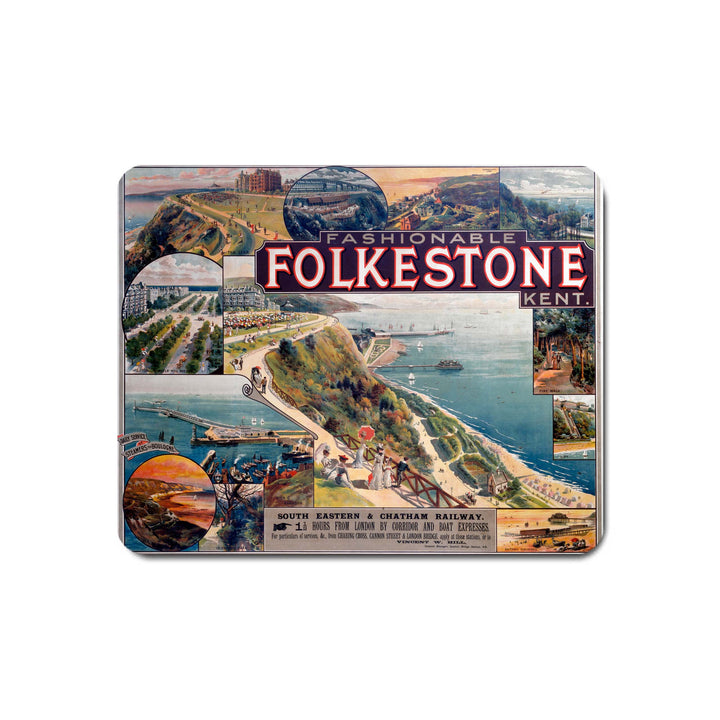 Fashionable Folkestone Kent - Mouse Mat