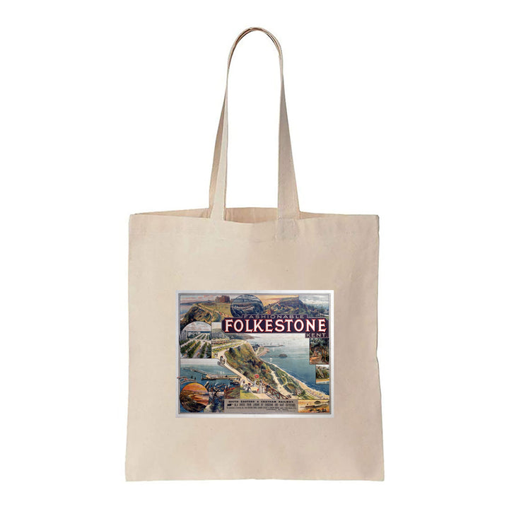 Fashionable Folkestone Kent - Canvas Tote Bag