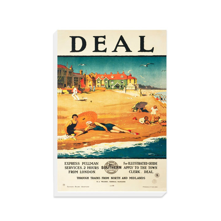 Deal by the Beach - Canvas