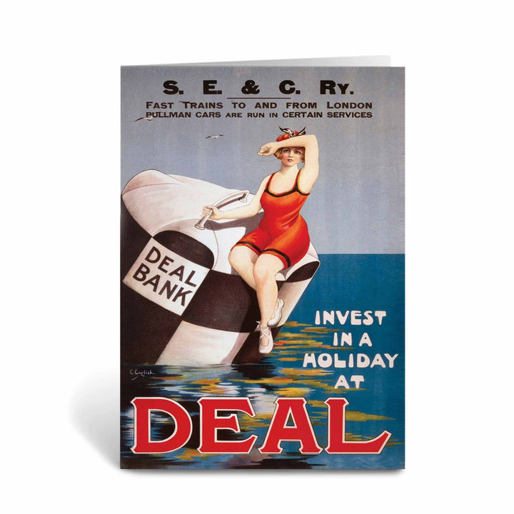Invest in a Holiday at Deal Greeting Card
