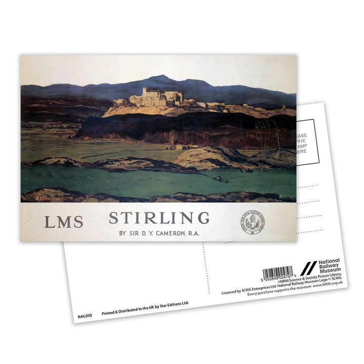 Stirling LMS Postcard Pack of 8