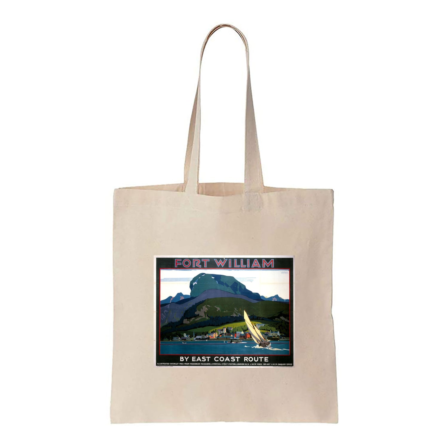 Fort William by East Coast Route - Canvas Tote Bag