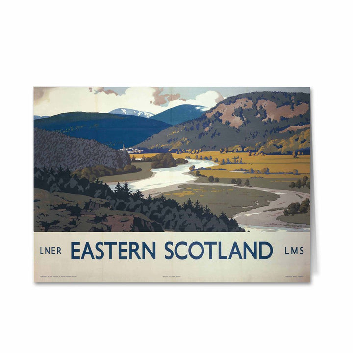 Eastern Scotland LNER LMS Greeting Card